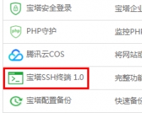 宝塔终端面板连接SSH服务失败解决方案
